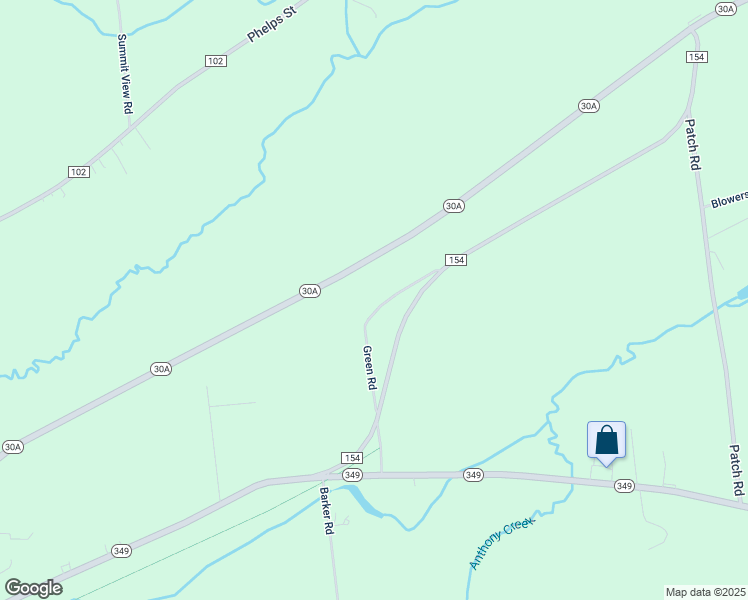 map of restaurants, bars, coffee shops, grocery stores, and more near 149 Green Road in Gloversville