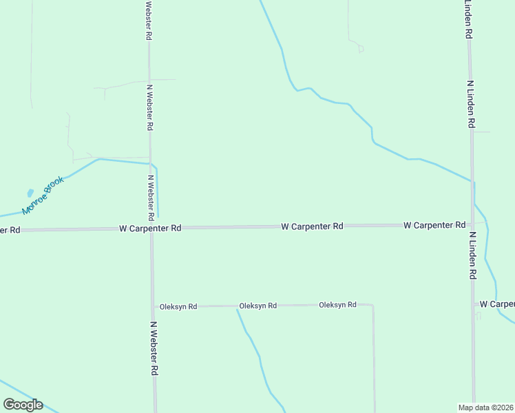 map of restaurants, bars, coffee shops, grocery stores, and more near 5348 West Carpenter Road in Flint