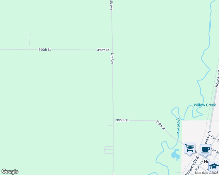 map of restaurants, bars, coffee shops, grocery stores, and more near in Hospers