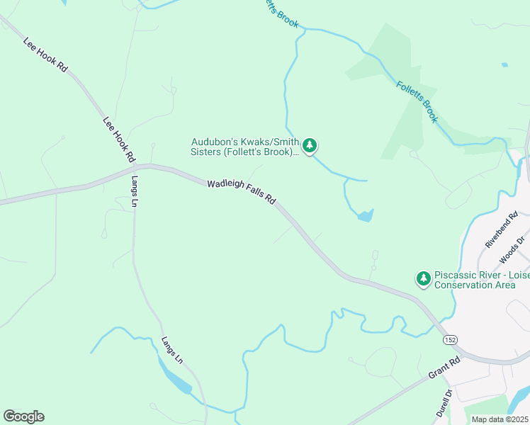 map of restaurants, bars, coffee shops, grocery stores, and more near 331 Wadleigh Falls Road in Newmarket