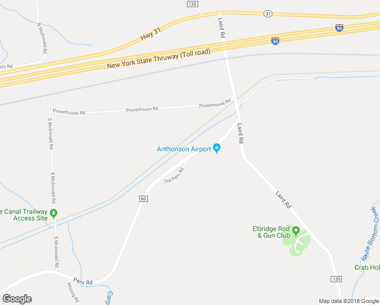 map of restaurants, bars, coffee shops, grocery stores, and more near 1345 Peru Road in Jordan