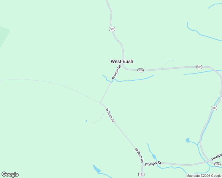 map of restaurants, bars, coffee shops, grocery stores, and more near 237 West Bush Road in Gloversville