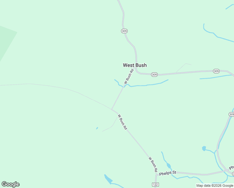 map of restaurants, bars, coffee shops, grocery stores, and more near 237 West Bush Road in Gloversville