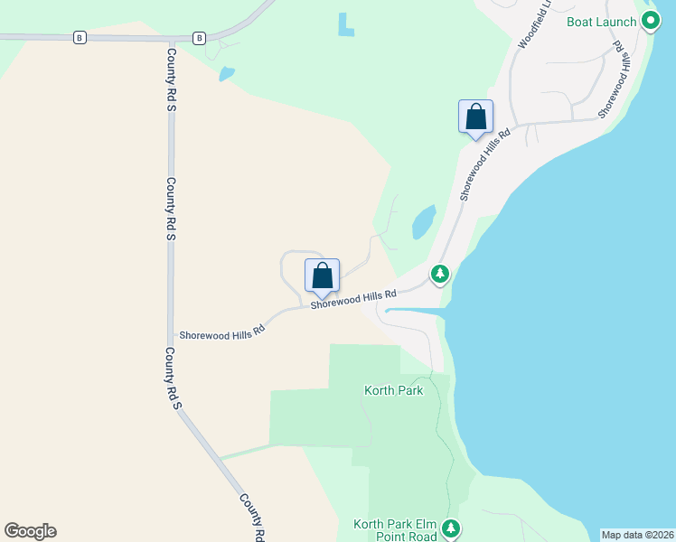 map of restaurants, bars, coffee shops, grocery stores, and more near W8441 Shorewood Meadows Circle in Lake Mills