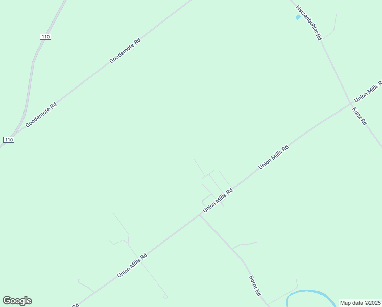 map of restaurants, bars, coffee shops, grocery stores, and more near 419 Union Mills Road in Broadalbin