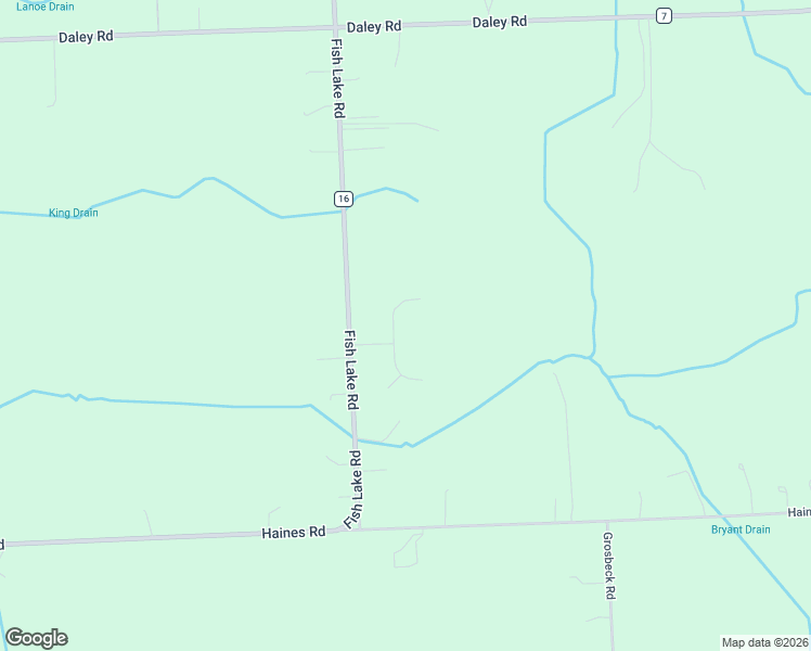map of restaurants, bars, coffee shops, grocery stores, and more near 1694 Laclaff Avenue in Lapeer