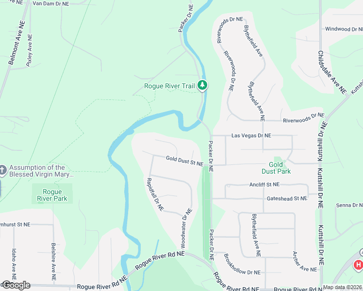 map of restaurants, bars, coffee shops, grocery stores, and more near 3063 Gold Dust Street Northeast in Plainfield charter Township