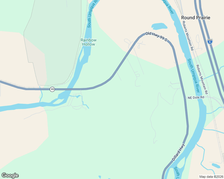 map of restaurants, bars, coffee shops, grocery stores, and more near 12554 Old Highway 99 South in Myrtle Creek