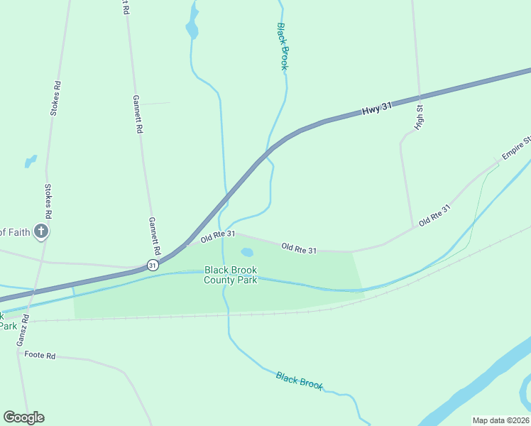 map of restaurants, bars, coffee shops, grocery stores, and more near 9477 Old Route 31 in Clyde