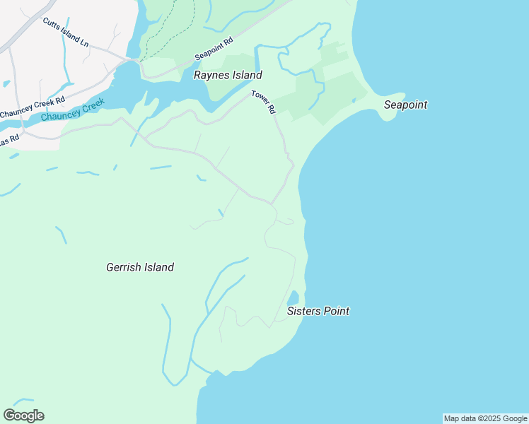 map of restaurants, bars, coffee shops, grocery stores, and more near 59 Goodwin Road in Kittery