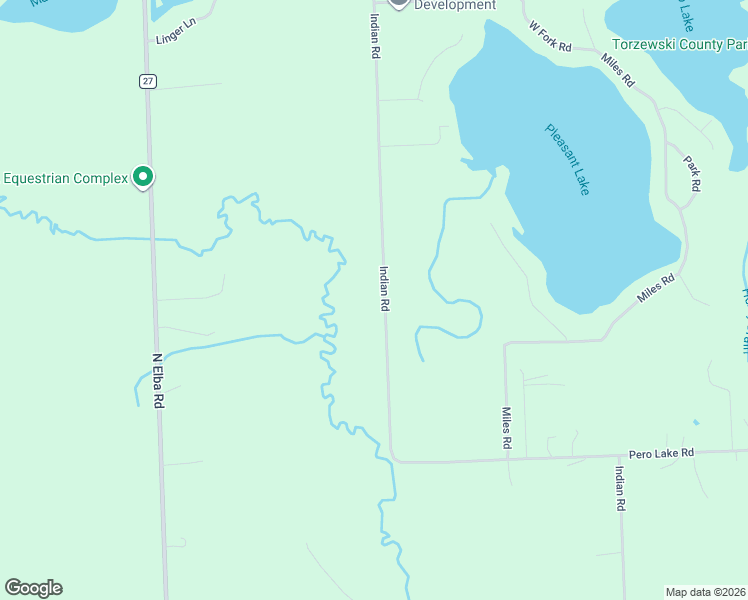 map of restaurants, bars, coffee shops, grocery stores, and more near 1959 Indian Road in Lapeer