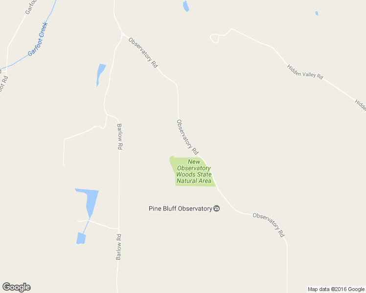 map of restaurants, bars, coffee shops, grocery stores, and more near 4111 Observatory Road in Cross Plains