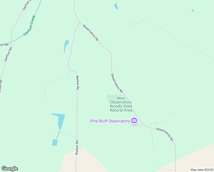 map of restaurants, bars, coffee shops, grocery stores, and more near 4111 Observatory Road in Cross Plains