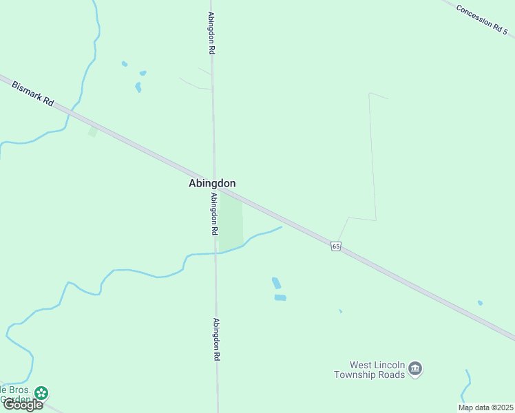 map of restaurants, bars, coffee shops, grocery stores, and more near 9158 Regional Road 65 in Caistor Centre