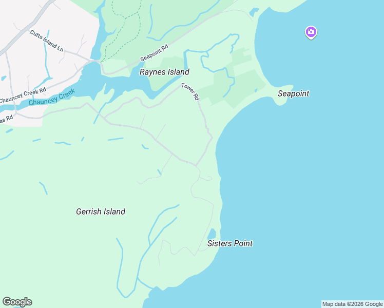 map of restaurants, bars, coffee shops, grocery stores, and more near 59 Goodwin Road in Kittery