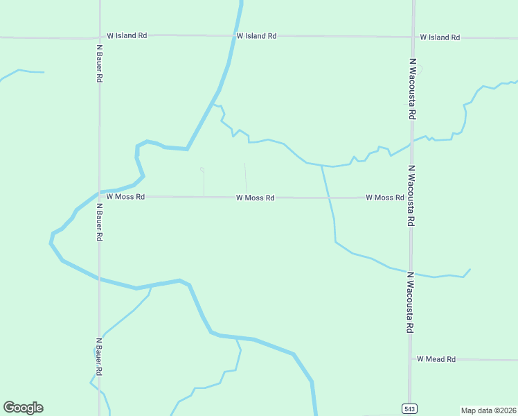 map of restaurants, bars, coffee shops, grocery stores, and more near 9515 West Moss Road in Fowler