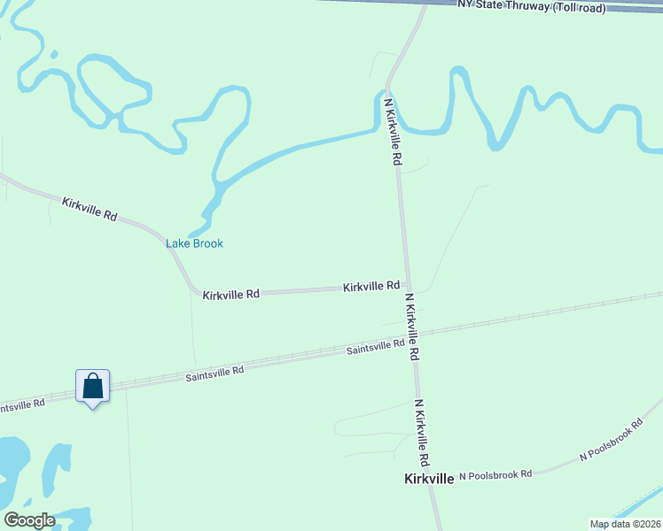 map of restaurants, bars, coffee shops, grocery stores, and more near 8245 Kirkville Road in Kirkville
