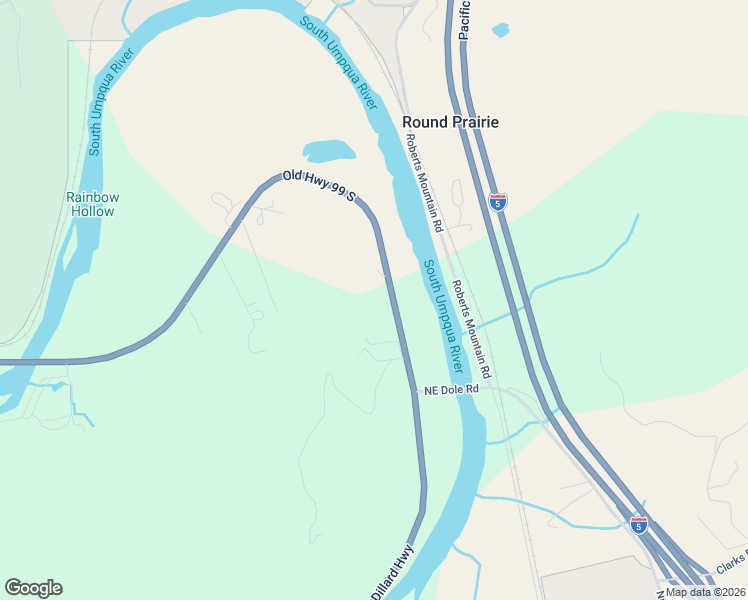 map of restaurants, bars, coffee shops, grocery stores, and more near 13471 Old Highway 99 South in Myrtle Creek
