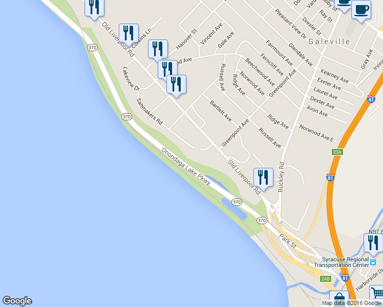 map of restaurants, bars, coffee shops, grocery stores, and more near 314 Saltmakers Road in Liverpool