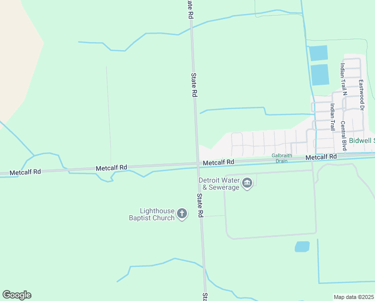 map of restaurants, bars, coffee shops, grocery stores, and more near 6013 State Road in St. Clair County