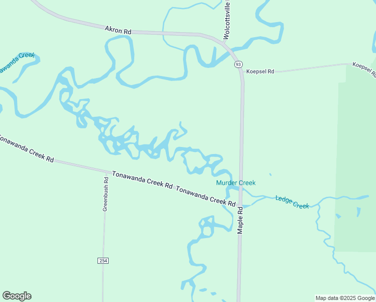 map of restaurants, bars, coffee shops, grocery stores, and more near 12470 Tonawanda Creek Road in Akron