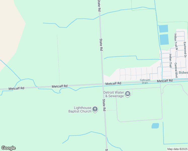 map of restaurants, bars, coffee shops, grocery stores, and more near 6013 State Road in Fort Gratiot Township