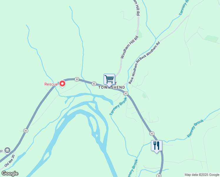 map of restaurants, bars, coffee shops, grocery stores, and more near in Windham