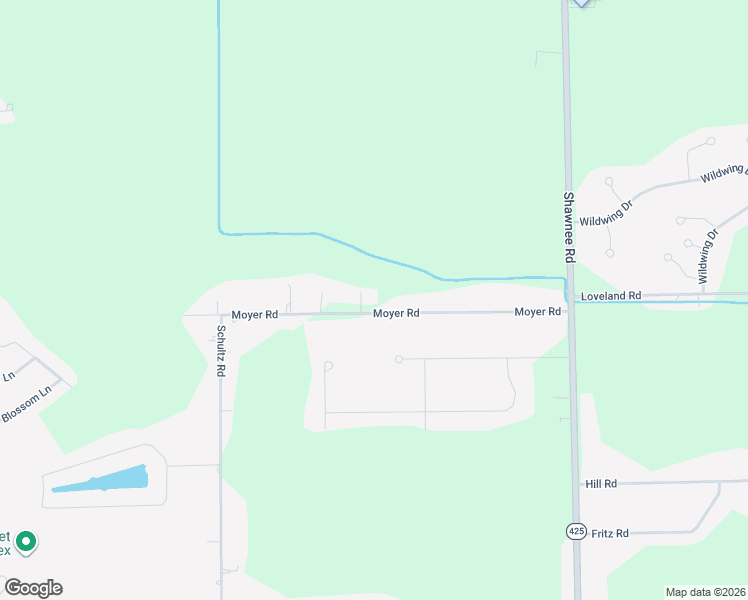 map of restaurants, bars, coffee shops, grocery stores, and more near 3643 Moyer Road in North Tonawanda