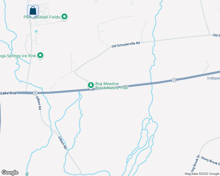 map of restaurants, bars, coffee shops, grocery stores, and more near 523 Lake Avenue in Saratoga Springs