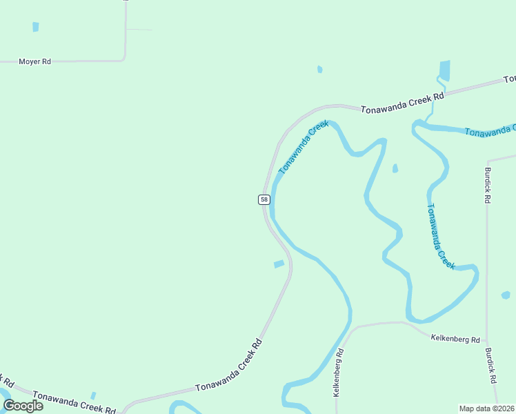 map of restaurants, bars, coffee shops, grocery stores, and more near 8040 Tonawanda Creek Road in Lockport