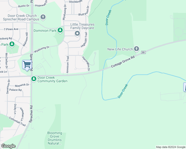 map of restaurants, bars, coffee shops, grocery stores, and more near in Madison