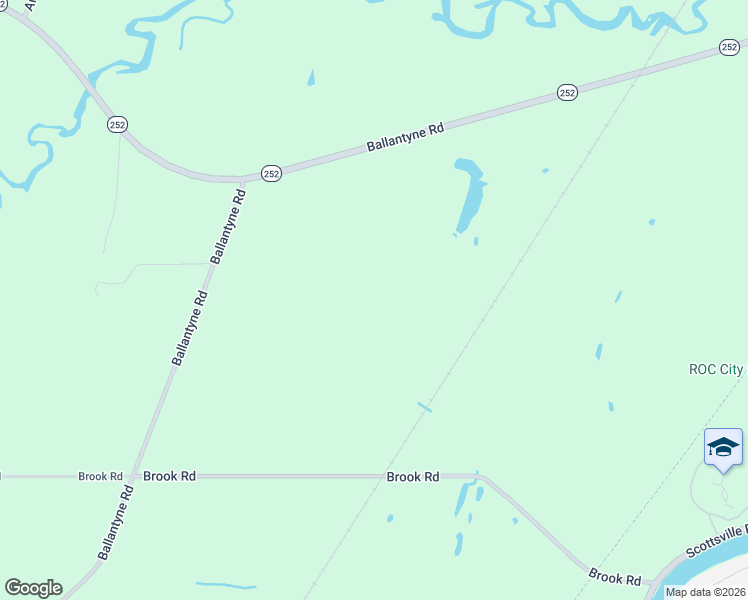 map of restaurants, bars, coffee shops, grocery stores, and more near 535 Ballantyne Road in Rochester