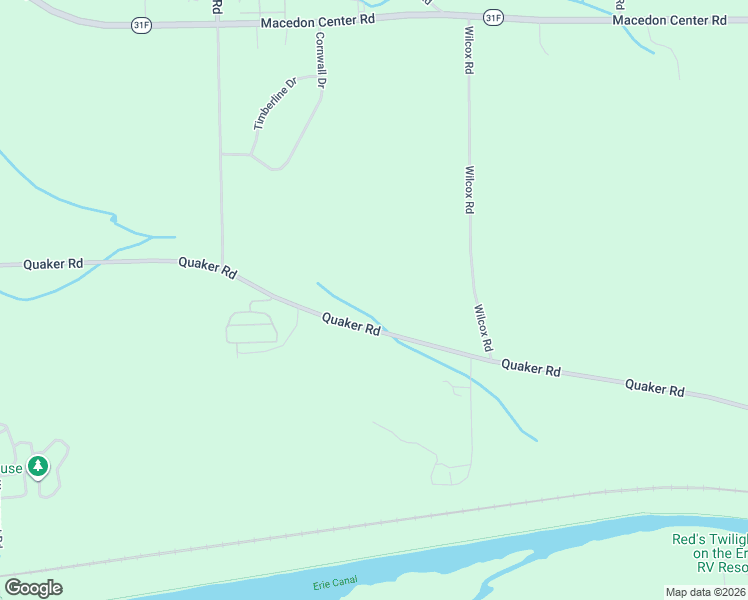 map of restaurants, bars, coffee shops, grocery stores, and more near 689 Quaker Road in Macedon