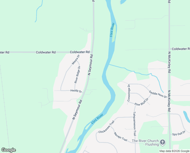 map of restaurants, bars, coffee shops, grocery stores, and more near 5464 North Seymour Road in Flushing
