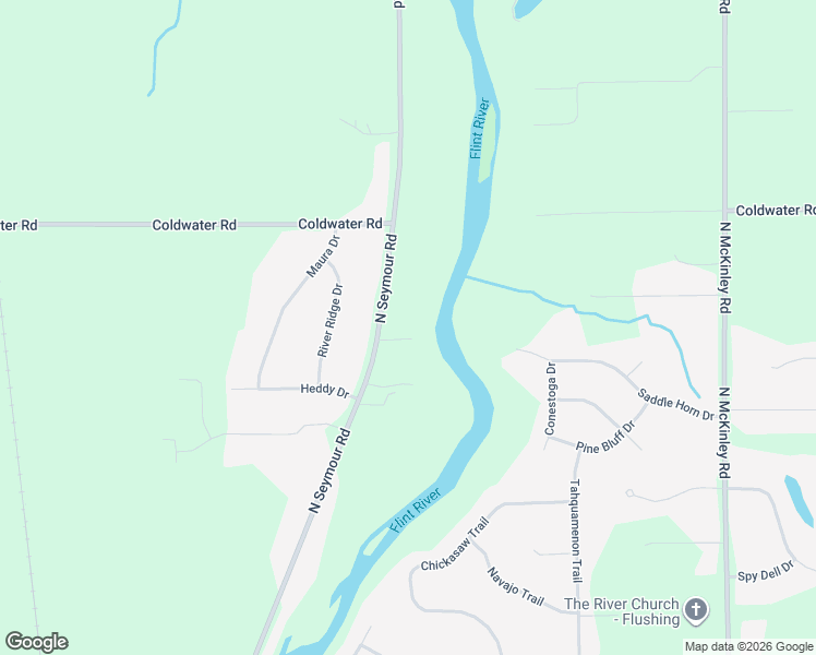 map of restaurants, bars, coffee shops, grocery stores, and more near 5464 North Seymour Road in Flushing