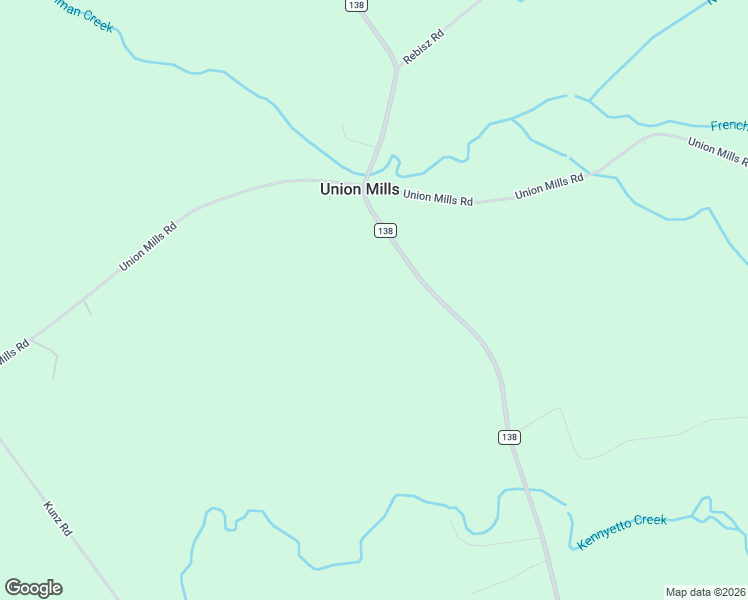 map of restaurants, bars, coffee shops, grocery stores, and more near in Union Mills