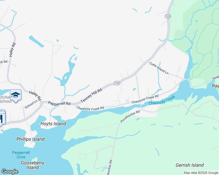 map of restaurants, bars, coffee shops, grocery stores, and more near 27 Tenney Hill Road in Kittery