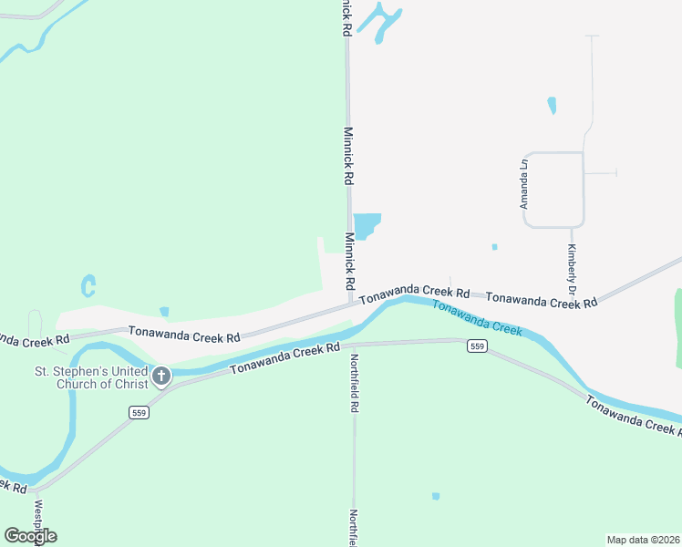 map of restaurants, bars, coffee shops, grocery stores, and more near 6986 Minnick Road in Lockport