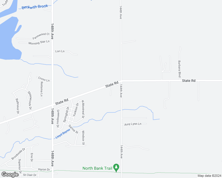 map of restaurants, bars, coffee shops, grocery stores, and more near 17522 Sparks Lane in Spring Lake