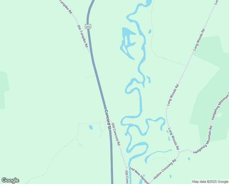 map of restaurants, bars, coffee shops, grocery stores, and more near 1057 Concord Street in Antrim