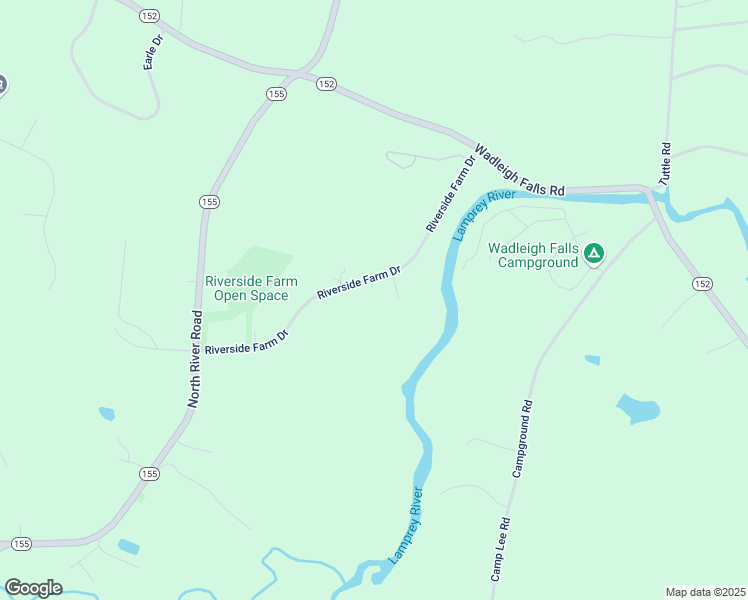 map of restaurants, bars, coffee shops, grocery stores, and more near 28 Riverside Farm Drive in Lee