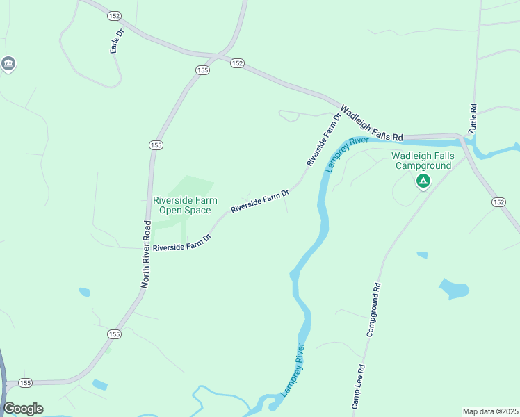 map of restaurants, bars, coffee shops, grocery stores, and more near 28 Riverside Farm Drive in Lee