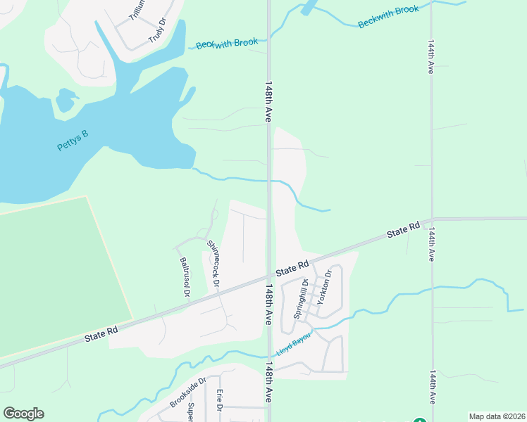 map of restaurants, bars, coffee shops, grocery stores, and more near 14849 Cross Lane in Spring Lake