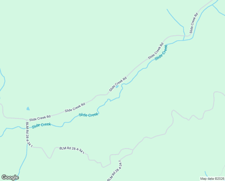 map of restaurants, bars, coffee shops, grocery stores, and more near 467 Slide Creek Road in Myrtle Creek