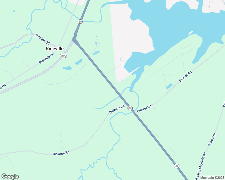map of restaurants, bars, coffee shops, grocery stores, and more near 2792 New York 30 in Gloversville