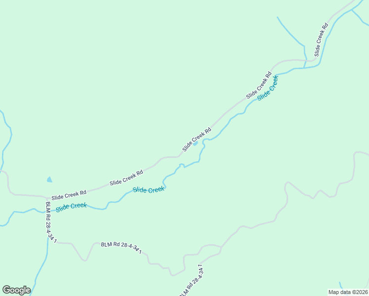 map of restaurants, bars, coffee shops, grocery stores, and more near 467 Slide Creek Road in Myrtle Creek