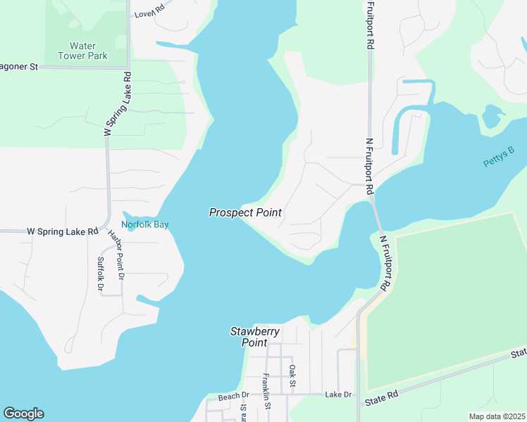 map of restaurants, bars, coffee shops, grocery stores, and more near 940 West Savidge Street in Spring Lake