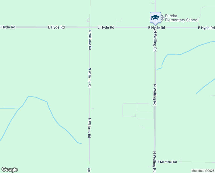 map of restaurants, bars, coffee shops, grocery stores, and more near 7124 North Williams Road in Saint Johns