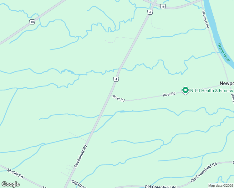 map of restaurants, bars, coffee shops, grocery stores, and more near 138 Brant County Road 4 in Brantford