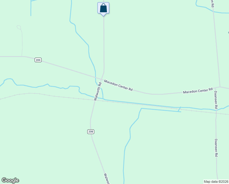 map of restaurants, bars, coffee shops, grocery stores, and more near 2366 Macedon Center Rd in Palmyra